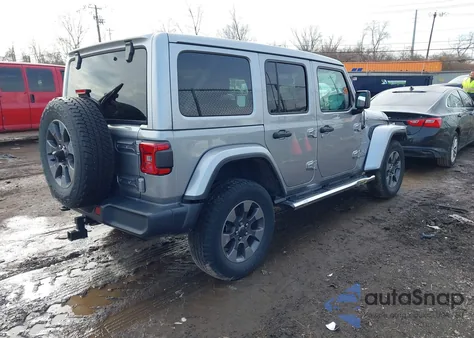 2020 Jeep Wrangler Unlimited Sahara 4X4 from USA, damaged, VIN 1C4HJXEN5LW149860
